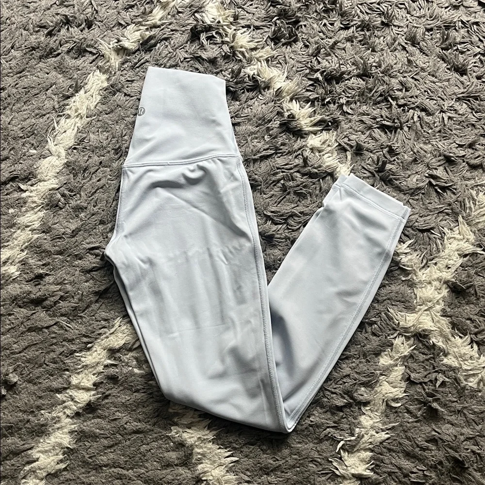 Lululemon align HR pant 25” size 2. Light blue. Starch Blue. New with tag. - Picture 1 of 4